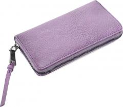 Lederbörse mit Zip FREDsBRUDER My Old Friend Lavender lila