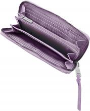 Lederbörse mit Zip FREDsBRUDER My Old Friend Lavender lila