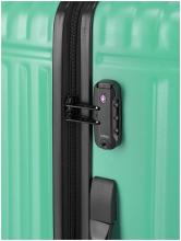 großer Rollenkoffer Travelite Cruise Light Aqua 4w Trolley L 77cm türkis