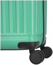 großer Rollenkoffer Travelite Cruise Light Aqua 4w Trolley L 77cm türkis