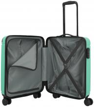 Travelite Kabinentrolley Cruise 4w S 55cm Türkis Light Aqua