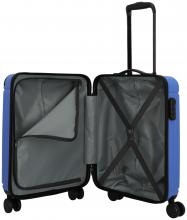 Handgepäckkoffer blau Travelite Cruise 4w Trolley S 55cm Blue Violet