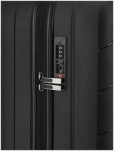 Travelite Burano Kabinenkoffer S 55cm schwarz Hartschale