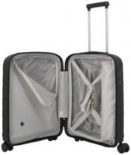 Travelite Burano Kabinenkoffer S 55cm schwarz Hartschale