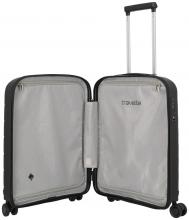 Travelite Burano Kabinenkoffer S 55cm schwarz Hartschale