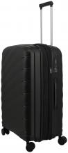 Travelite Burano 4w Trolley M 66cm schwarz erweiterbar Urlaubskoffer