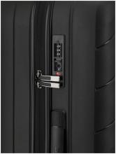 großer Hartschalenkoffer schwarz Travelite Burano 4w Trolley L 75cm