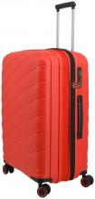 Travelite Burano M 66cm erweiterbarer Rollenkoffer Raspberry rot