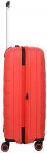 Travelite Burano M 66cm erweiterbarer Rollenkoffer Raspberry rot