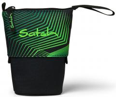 Satch Seismic Green Pennal Stifte recycelt schwarz grün