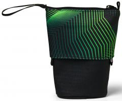 Satch Seismic Green Pennal Stifte recycelt schwarz grün