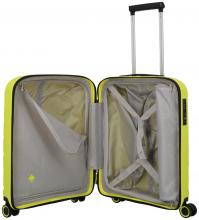 Bordkoffer Travelite Burano 4w Trolley S 55cm Apple Green Hartschale