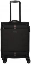 4w Kabinentrolley Travelite Rügen S 55cm schwarz Softcase