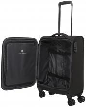 4w Kabinentrolley Travelite Rügen S 55cm schwarz Softcase