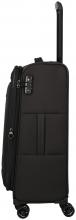 Travelite Rügen schwarz 4w Trolley M 67cm Reisekoffer