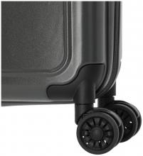 faltbarer Kabinenkoffer dunkelgrau anthrazit Travelite Basics 55cm
