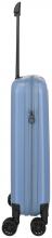faltbarer Handgepäckkoffer blau Travelite Basics 4-Rad Bordtrolley 55cm