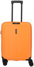 Handgepäckkoffer orange Hartschale faltbar Travelite Basics 55cm