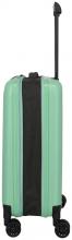 Travelite Basics 4-Rad Trolley 55cm faltbarer Kabinenkoffer hellgrün 