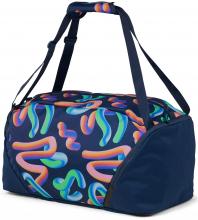Satch Sportbag Crazy Twist dunkelblau nachhaltig farbenfroh