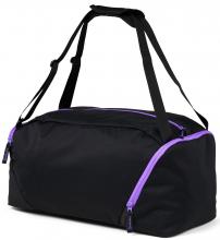 schwarze Satch Freizeittasche Schuhfach Purple Phantom lila