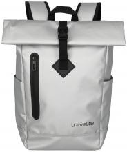 Travelite Basics Roll up Rucksack Plane silber