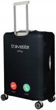 Kofferhülle Travelite Calling schwarz M elastisch