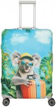 bunter Kofferbezug Travelite M Koala Motiv