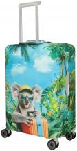 bunter Kofferbezug Travelite M Koala Motiv