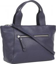 Gerry Weber Lederhandtasche Ascona Dunkelblau crossover