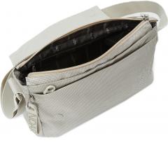 Überschlagtasche MD20 Messender Whitecap Gray beige Mandarina Duck