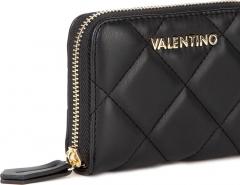 Geldbörse Damen Valentino Ocarina wattiert Nero Black