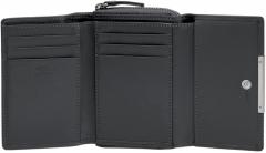 MAITRE Unisex Geldbörse Belg Dagrete Black Leder 