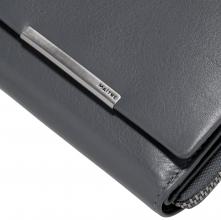 MAITRE Unisex Geldbörse Belg Dagrete Black Leder 