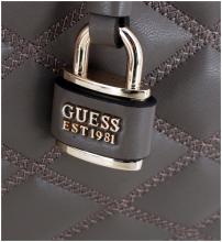 Kurzgrifftasche gesteppt warmweiß Guess Tamsin Off White