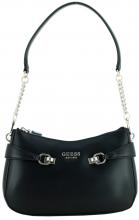 elegante Schultertasche warmweiß Guess Lorelei Top Zip Bone