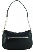 elegante Schultertasche warmweiß Guess Lorelei Top Zip Bone