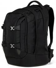 Satch Pack Büchertasche Nordic Black recycelt ergonomisch schwarz Swap