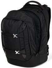 Satch Pack Büchertasche Nordic Black recycelt ergonomisch schwarz Swap