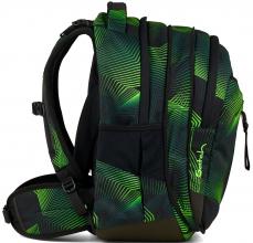 Schulrucksack Seismic Green individuell Satch Match grün schwarz recycelt