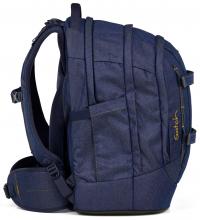Satch Pack Jugendranzen Denim Blue dunkelblau Set Pennal Sportbeutel 
