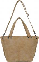 vegane Damentasche Fritzi Shopper Fritzi aus Preußen Cracker Hellbraun Vintage