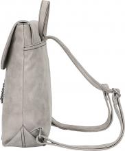 Cityrucksack Bitzi06 Fritzi aus Preußen Metallic Shell Grau vegan