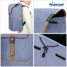geräumige Einkaufstasche Andersen Shopper Auke Flieder Rucksack
