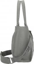 Fritzi aus Preußen Toty01 Shopper Warm Grey Veloursoptik vegan