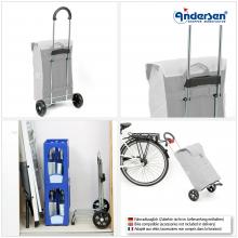 Andersen Scala Sopper Fita schwarz Einkaufswagen Punkte