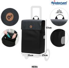 Andersen Einkaufswagen Treppensteiger Scala Shopper Hera Schwarz