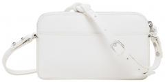 schmale Handytasche Desigual ecru Julia Logo crossover