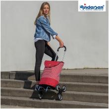 Andersen Einkaufsroller Treppensteiger Scala Shopper Tilde Rot