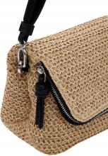 Basttasche Desigual Venecia 3.0 Raffia natural crossover